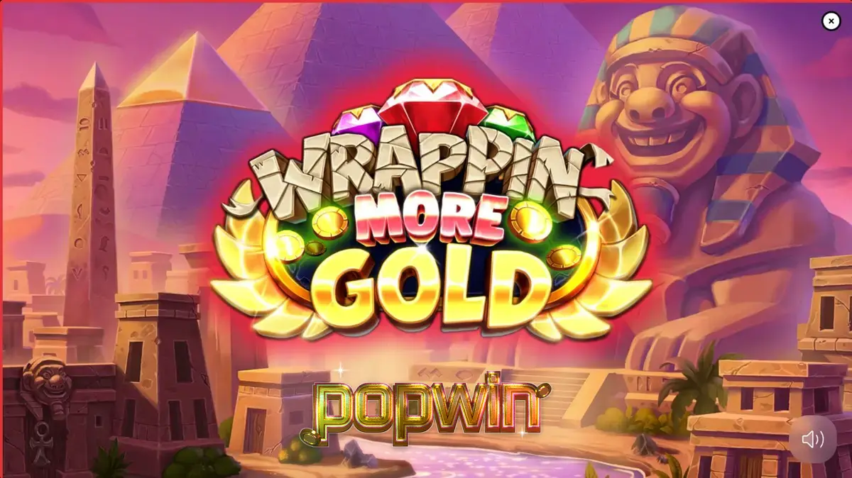 Mumi ramah dan simbol permata dalam permainan slot Wrappin’ More Gold