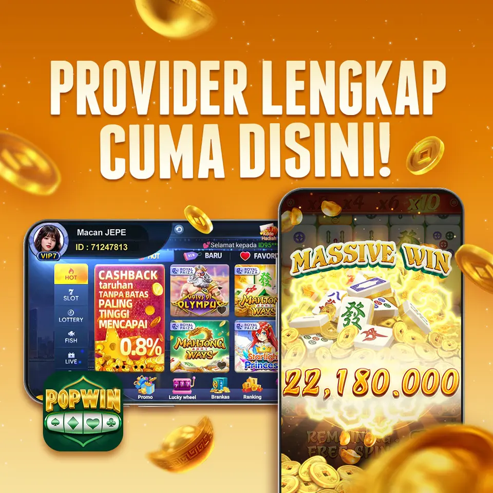 POPWIN Masuk Resmi 2026 Aplikasi